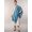 Bluejay, variant on Super-Silk Jamawar Scarf with Woven Paisleys – Rainbow