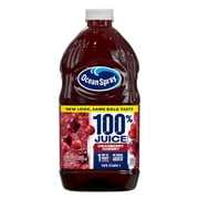 Ocean Spray 100% Juice Cranberry Cherry Juice Blend, 64 fl oz Bottle