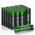 thumbnail image 1 of Pilas AA recargables Bevigor 2800 mAh de alta capacidad, 24 unidades, 1 of 6