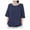 Navy, variant on Vetement Femme ete 2025 Women Summer Casual Solid Shirt Loose Blouse Short Sleeve Round Neck Top Womens Running Shirts Loose Fit Medium T Shirts Women Active Jacket Trashier Long Sleeve XXXXXL