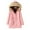 Z1-Pink, variant on Womens Wool Blends Vest Jacket Winter Body Warm Coat Waistcoat Outwear