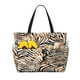 thumbnail image 1 of Fotbe Watercolor Zebra Bolsa de Viaje para Playa - Resistente al Agua, Bolsa Tote de Gran Capacidad y Ligera con 7 Bolsillos para Mujeres y Hombres, 1 of 7