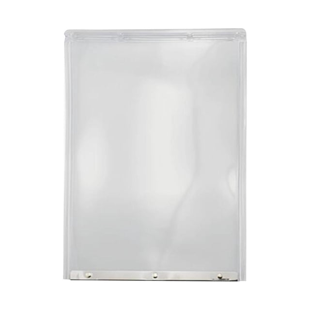 Flynix Dog Door Flap Magnetic Closure Weatherproof PVC Replacement for Patio Panel Door translucent