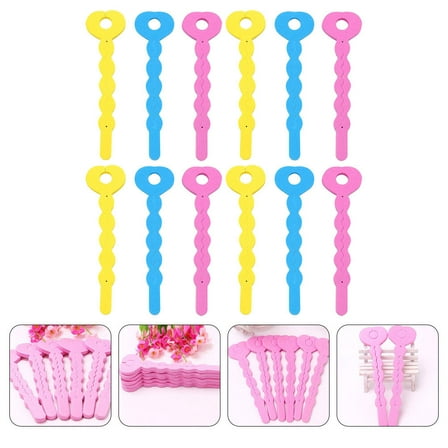 UPKOCH 24Pcs Round Foam Spong Curlers Diy Styling for Women and Children