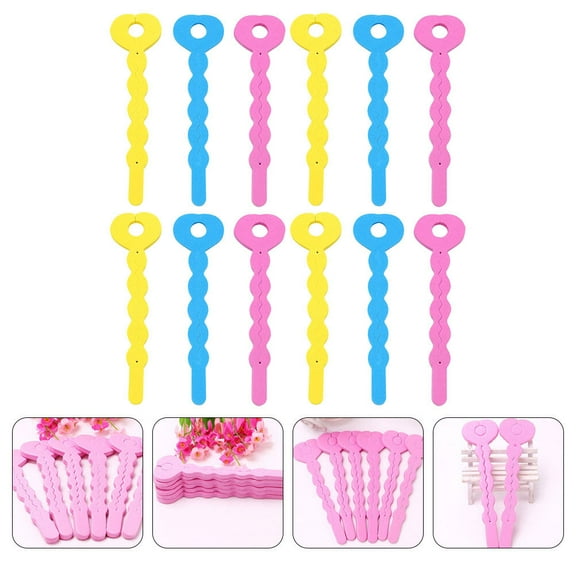 UPKOCH 24Pcs Round Foam Spong Curlers Diy Styling for Women and Children
