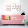 thumbnail image 3 of Unicorn Wall Art Bedroom Decor for Girls Rainbow Pink Kids Canvas Prints Motivational Colorful Hot Air Balloon Cartoon Unicorns Pictures for Teen Girl Women Nursery Bathroom Decor Unframed, 3 of 6