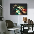 thumbnail image 6 of Guitar Decor Wall Art Electric Guitar with Fairy Lights Canvas Wall Art Music Wall Decor Guitar Wall Art Music Art Wall Decor Guitar Picture Artwork for Music Classroom Ready to Hang 12x18, 6 of 6