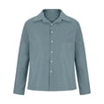 thumbnail image 4 of Chiccall Mens Dress Shirts Long Sleeve Business Casual Work Shirt with Pocket, 4 of 6