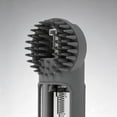thumbnail image 6 of Bathing Brush For Cats Dogs Gentle Deshedding Massaging Grooming Tool With Ergonomic Handle Silicone Foam Shower Scrubber, 18cm, Grey, 6 of 8
