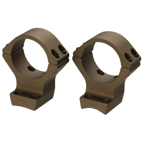 Browning X-Bolt Scope Rings 1" Standard, Burnt Bronze Cerakote