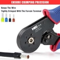thumbnail image 4 of Herramienta de crimpado HKS Ferrule AWG 23-7, trinquete autoajustable, 4 of 5