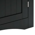 thumbnail image 4 of Resenkos Multi-Purpose Corner Cabinet, Free-Standing Storage with Doors and Adjustable Shelves, 4 of 11
