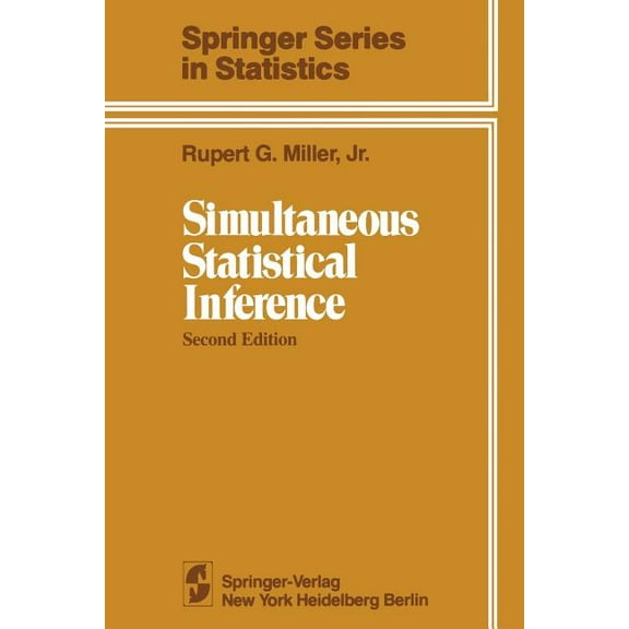 Springer Statistics Simultaneous Statistical Inference, (Paperback)