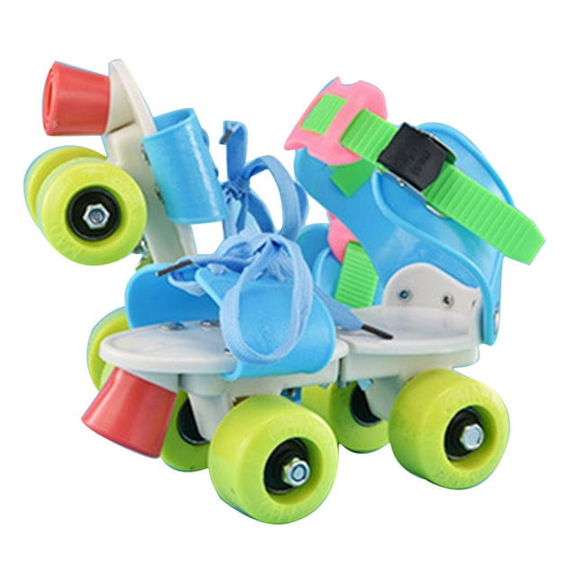 Patinillos De Quad Rolleros Ajustables Para Niños, Skate Para Principiando Para Principiantes, Niones, Niones Y Niños