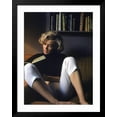 thumbnail image 2 of Art.com Marilyn Monroe Reading at Home Premium Photographic Print by Alfred Eisenstaedt, Black Frame Wall Art, 32" x 40", 2 of 5