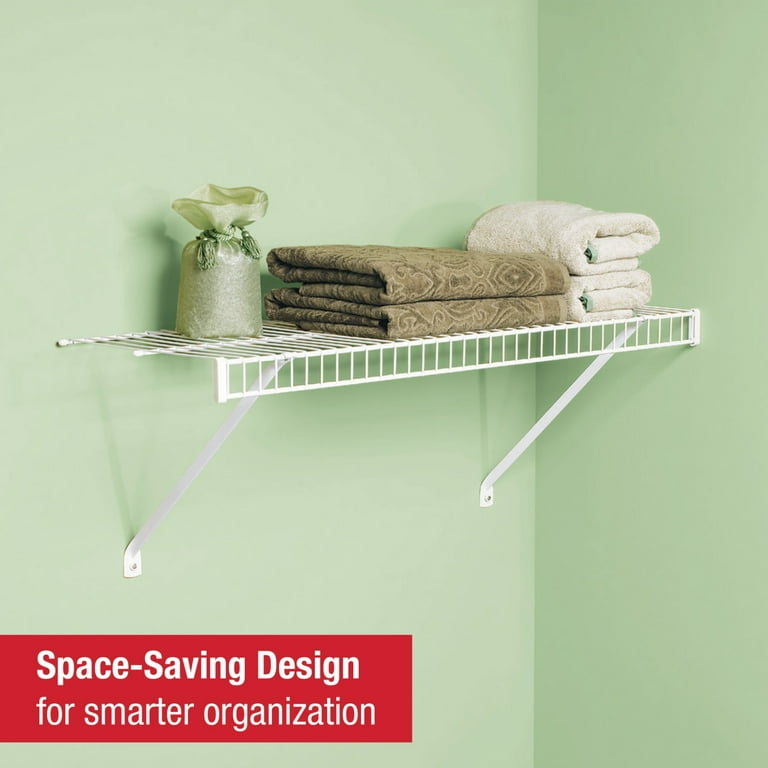 Rubbermaid 3' Linen Prepack Shelf