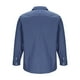 thumbnail image 3 of pstuiky hombres de manga larga, Camiseta lisa de manga larga con cuello vuelto para hombre, blusa informal, elegante, cómoda, con bolsillos y botones top de hombre m, 3 of 5
