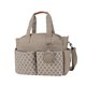 thumbnail image 4 of Bolsa de pañales impermeable, bolso de hombro, bolso multifuncional para pañales de bebé, momia Caqui, 4 of 9