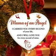 thumbnail image 7 of Shoreew Memorial Christmas Ornaments Hug from Heaven Heart Shaped Christmas Tree Ornament Sympathy Gifts for Loss of Loved One, 7 of 7