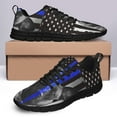thumbnail image 4 of Belgian Malinois Police Dog K9 Running Shoes Sneakers Mesh Black Size 4, 4 of 5