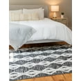 thumbnail image 4 of Rugs.com Sabrina Soto Casa Collection Rug – 8' x 10' Black High Rug Perfect For Living Rooms, Large Dining Rooms, Open Floorplans, 4 of 4