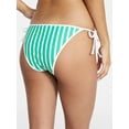 thumbnail image 5 of No Boundaries Sporty Striped Side Tie Bikini Bottoms, Women’s XXS-XXL, 5 of 5