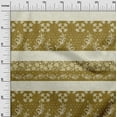 thumbnail image 3 of oneOone Velvet Dark Olive Green Fabric Asian Block Dress Material Fabric Print Fabric By The Yard 58 Inch Wide, 3 of 4