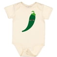 thumbnail image 3 of Inktastic Green Chili Pepper Kawaii Boys or Girls Baby Bodysuit, 3 of 5
