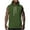 Army Green, variant on Black Hoodies for Men Pullover Fashion Versatile Motion Solid Color Pocket Sleeveless Hooded Blouse