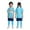Sky Blue, variant on Hienoo Toddler Boys Outfits Athletic Short Sleeve T-Shirt and Shorts Set, 2-Piece, Sizes 12M-10Y