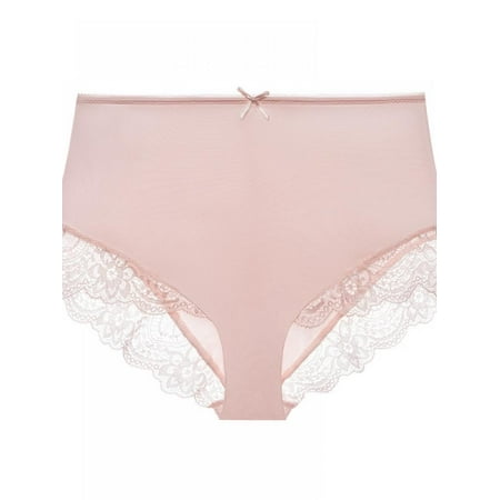 Esho Womens Plus Size Underwear  Ladies Sexy Lace High Waisted Panties   Soft Full Breathable Briefs For Women
