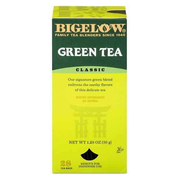 Pack of 2 - Bigelow Green Tea Bags, Box Of 28 Bags