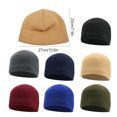 thumbnail image 2 of Thinsont Winter Sport Beanie Outdoor Polar Fleece Hats Unisex Thermal Woman Headwear Fashion Windproof Cold-proof Keeping-warm Hat Royal blue, 2 of 6