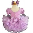 thumbnail image 5 of Jenniferwu G589Lilac Infant Toddler Baby Newborn Little Girl's Pageant Party Birthday Dress (as1, Age, 3_Years), 5 of 5
