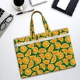 thumbnail image 6 of Pofeuu Orange Lemon Print Laptop Bag Carrying - Computer Bag Laptop Case Shoulder Slim Work Travel, 6 of 8