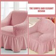 thumbnail image 3 of UPGRATOR Housse de Protection pour Fauteuil Inclinable Housse de Sofa Rose Polyester avec Antipoussière et Résistance aux Taches pour Propriétaires Lot de 1, 3 of 6