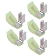 thumbnail image 4 of Prensatelas para máquina de coser, 5 piezas, máquina de coser industrial, accesorios de plástico de algodón y acero inoxidable, 4 of 14
