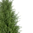 thumbnail image 4 of Northlight Real Touch™ Artificial Cedar Pine Arborvitae Tree in Urn Style Pot, Unlit - 5', 4 of 8