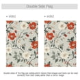 thumbnail image 4 of Yayeee Garden Flag 12" x 18" Double Sided Outdoor Yard Lawn Holiday Decorations, Red and White Floral Pattern, 4 of 6