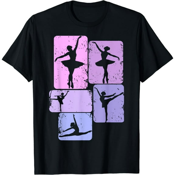 Ballerina Girl Ballet Womens T-Shirt