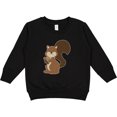 thumbnail image 2 of Inktastic Squirrel Toddler Sweatshirt, 2 of 4