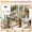 Beige, variant on Suction Cup Cat Window Perch – Foldable & Breathable Mesh Hanging Bed,Space-Saving Sunbathing Seat for Indoor Cats,Easy to Install,Large Size