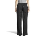 thumbnail image 2 of Uncommon Threads 4101-0108 Pantalon de Chef pour Femmes en Noir - 4X Grand, 2 of 6