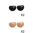 thumbnail image 1 of 4 pares de almohadillas de silicona autoadhesivas, 1 of 9