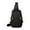 Black, variant on Crossbody Backpack Men's And Women's Shoulder Backpack , Lightweight Single Strap Backpack Hiking Sling Bag Backpack Hiking Cycling, Womens Crossbody Bags