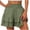 Army Green, variant on Fshinging Womens Lightweight Shorts Summer Fashion Solid Color Sexy With A Vertical Culottes Ladies Hot Short