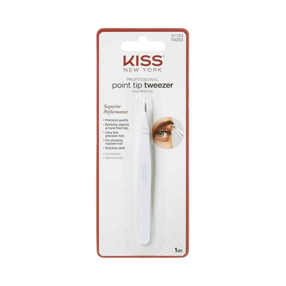 Kiss Point Tip Tweezer, Ultra-thin precision tips, Stainless Steel