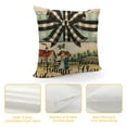 thumbnail image 4 of Qinduosi Farmhouse Pillow Covers Set of Eucalyptus Leaves Decorations Spring Pillow Covers, Linen Cushion Case Gifts for Home Decor, 4 of 5