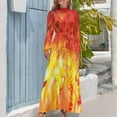 thumbnail image 4 of Phoenix Robe Longue des Flammes Robe de Fée Robe Longue Femmes Longue, 4 of 5