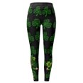 thumbnail image 7 of Bjutir Womens St. Patrick'S Day Leggings Tights Women'S Paddy Stripes Good Luck Green Pants Print Leggings Pants For Yoga Running Pilates Gym, 7 of 7